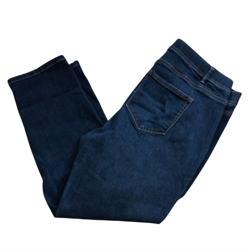 J. Jill Blue High Rise Straight Leg Jeans Size 16P